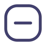 Minus Square SVG Icon